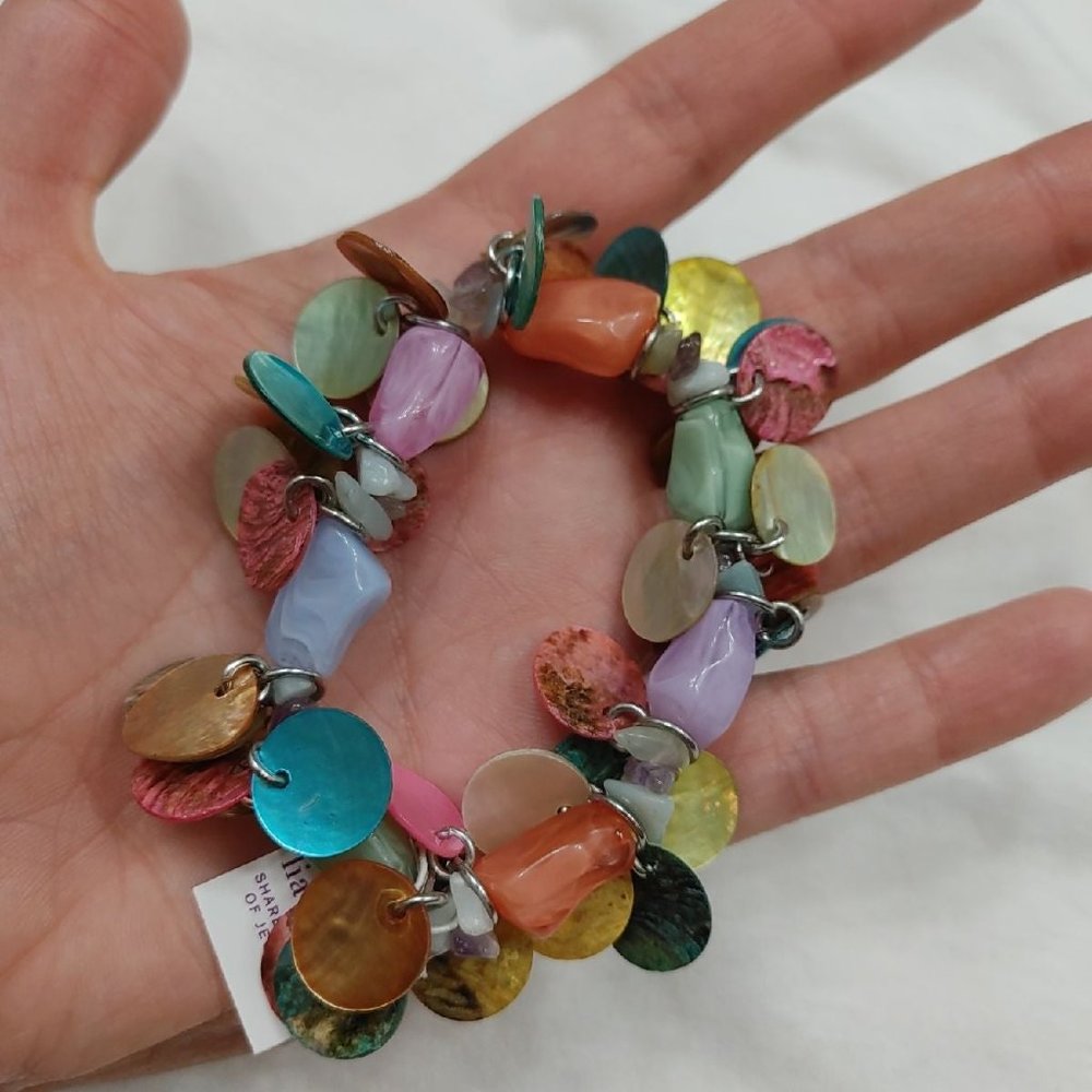 NWT Lia Sophia Fruity Pebbles bracelet